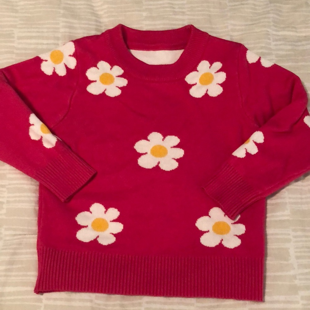 Shein toddler daisy sweater